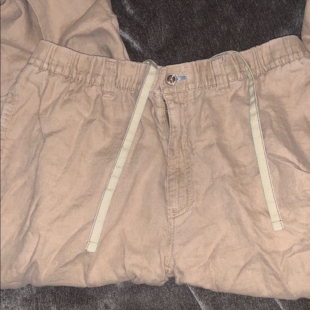 Roundtree Yorke Caribbean Linen String pants 🐢🐳